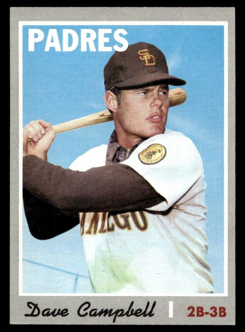 1970 Topps Dave Campbell #639 card
