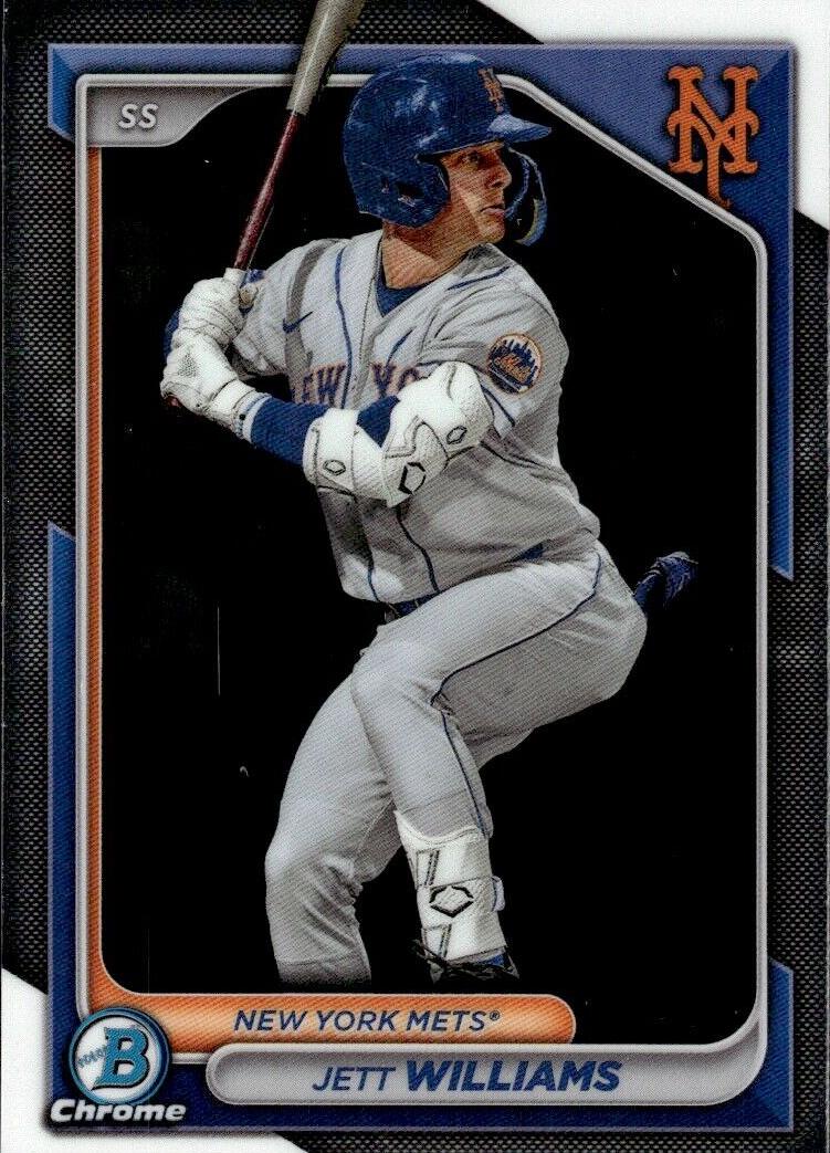 Jett Williams 2024 Bowman Chrome Prospects card