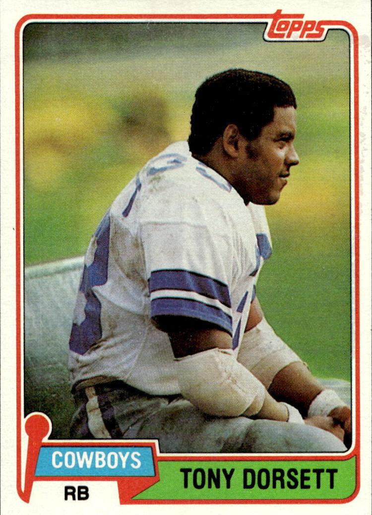 1981 Tony Dorsett #500