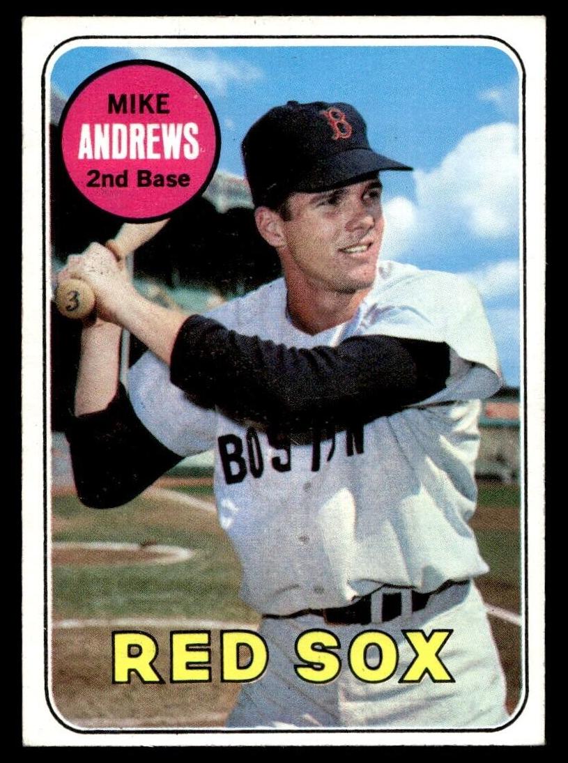 1969 Topps Mike Andrews #52 card