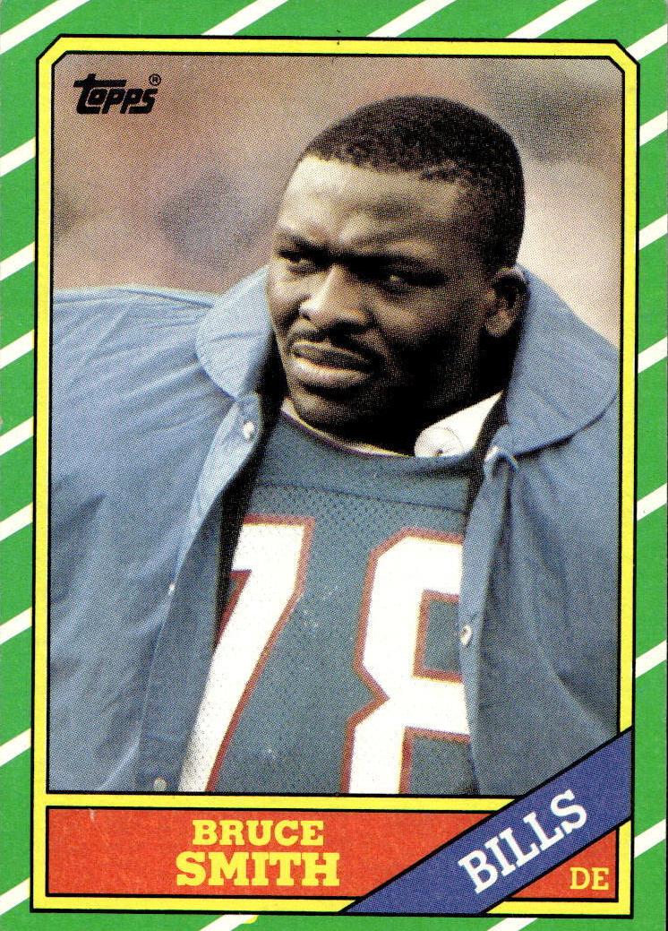 Bruce Smith 1986 Topps Football