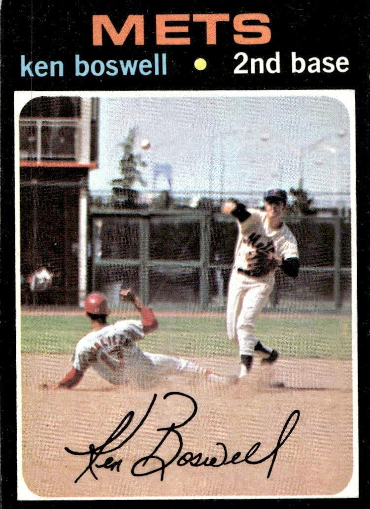 1971 Topps Ken Boswell #492 card