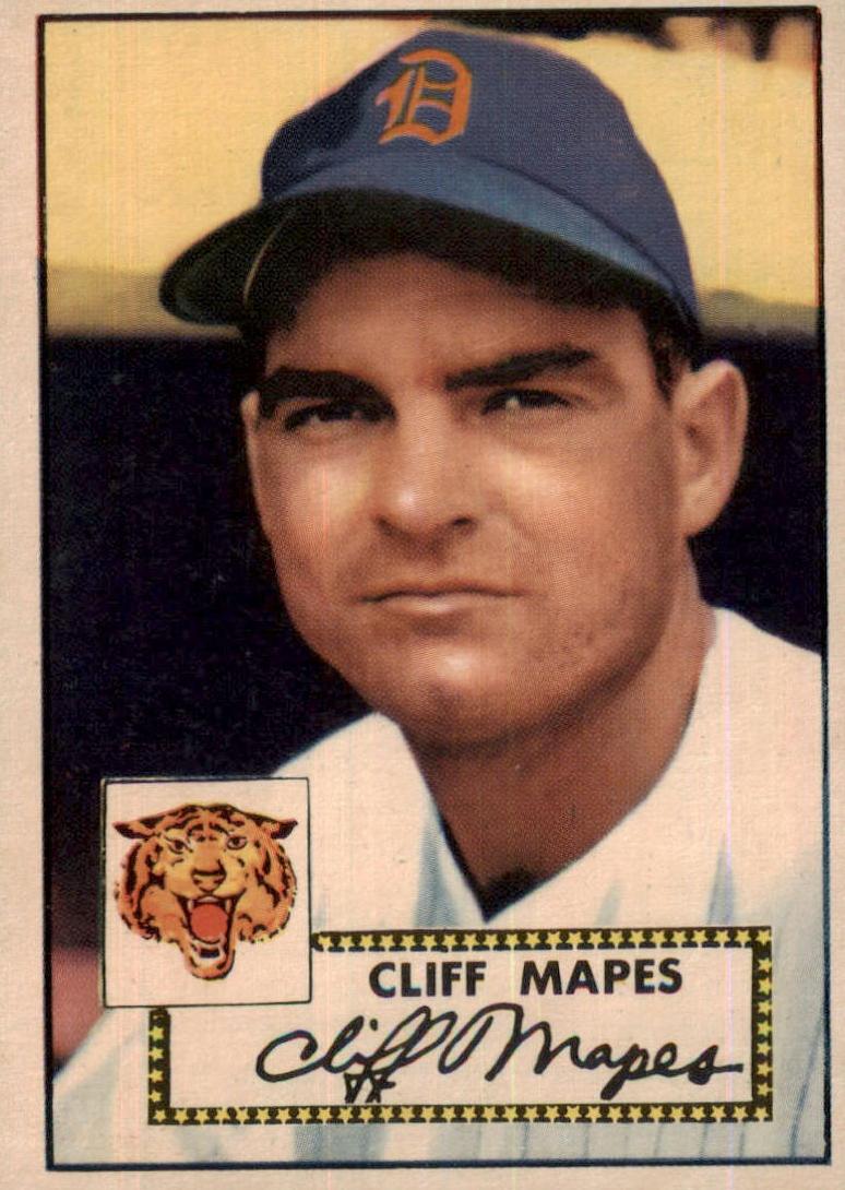 1952 Cliff Mapes #103