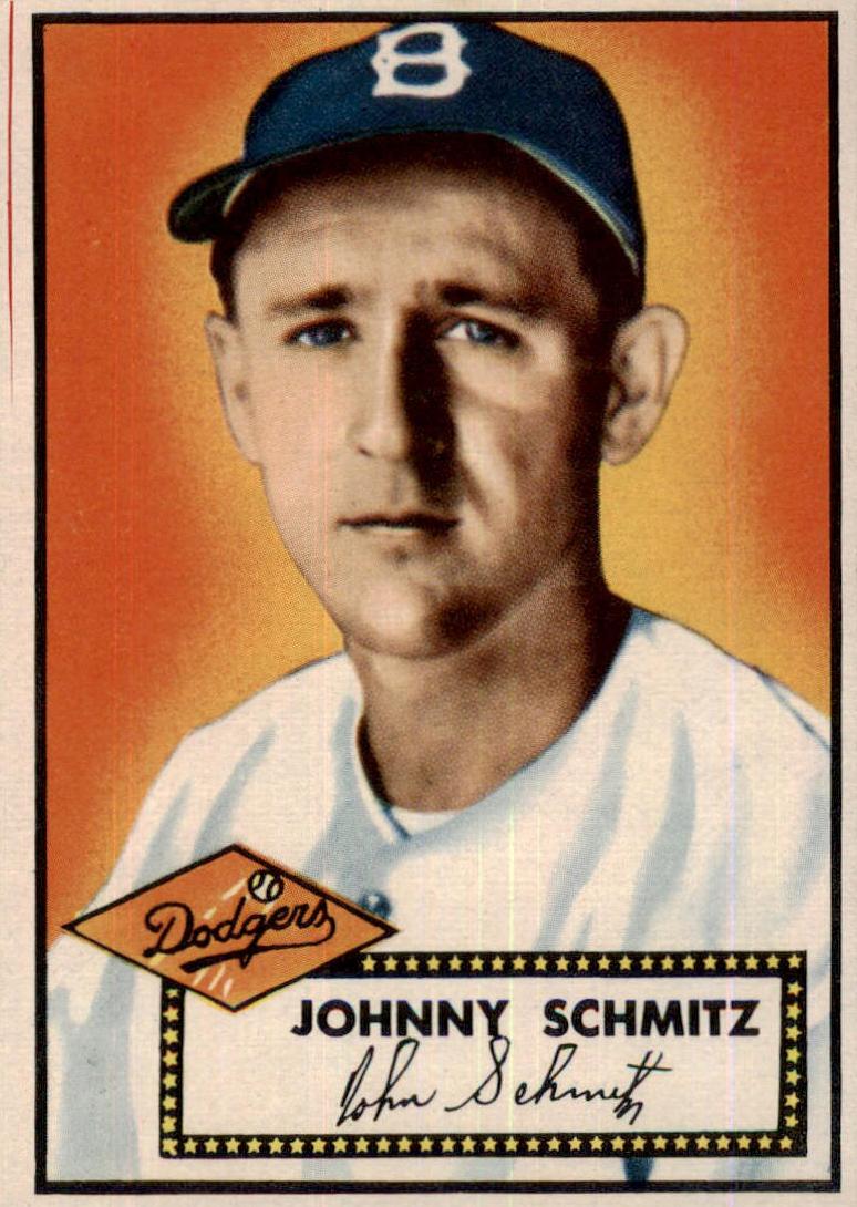 1952 Johnny Schmitz #136