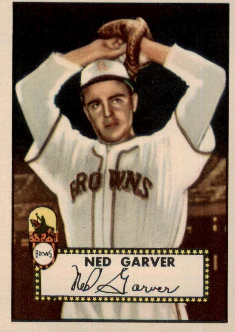 1952 Ned Garver #212
