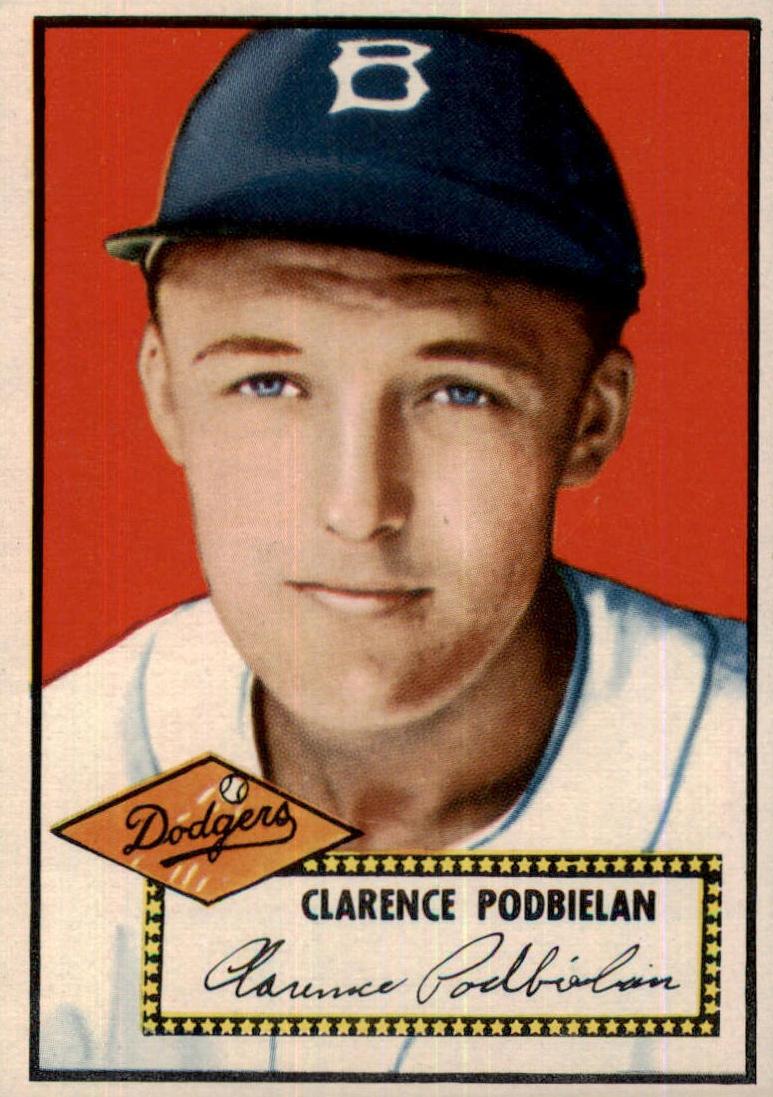 1952 Clarence Podbielan #188