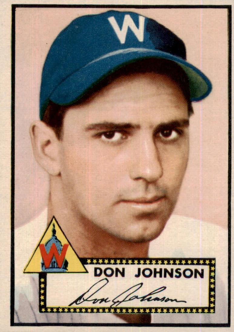 1952 Don Johnson #190