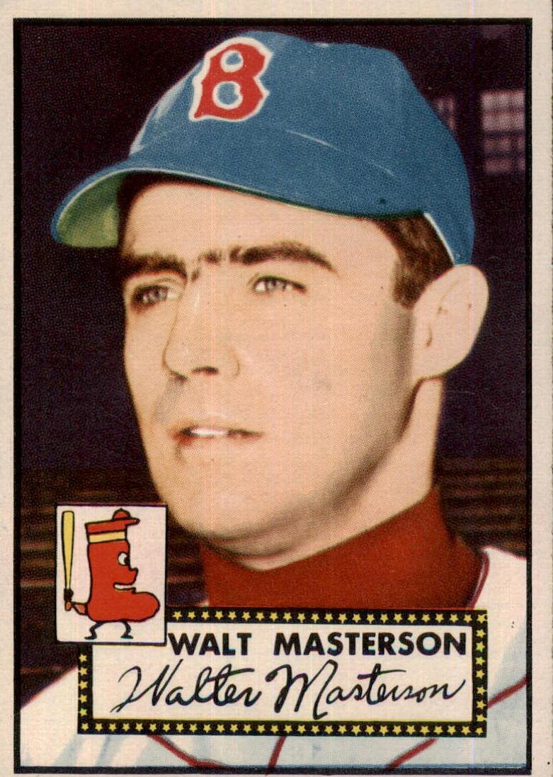 1952 Walt Masterson #186