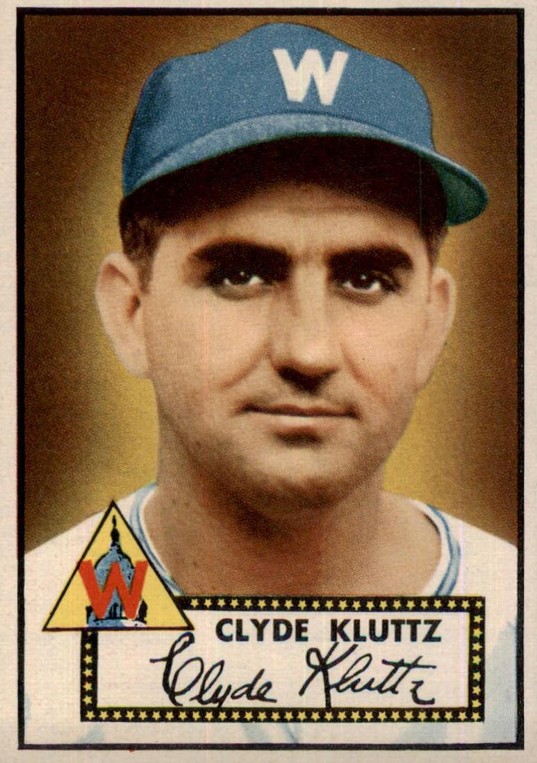 1952 Clyde Kluttz #132