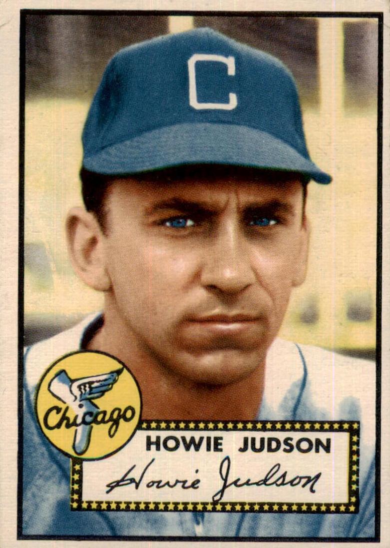 1952 Howie Judson #169