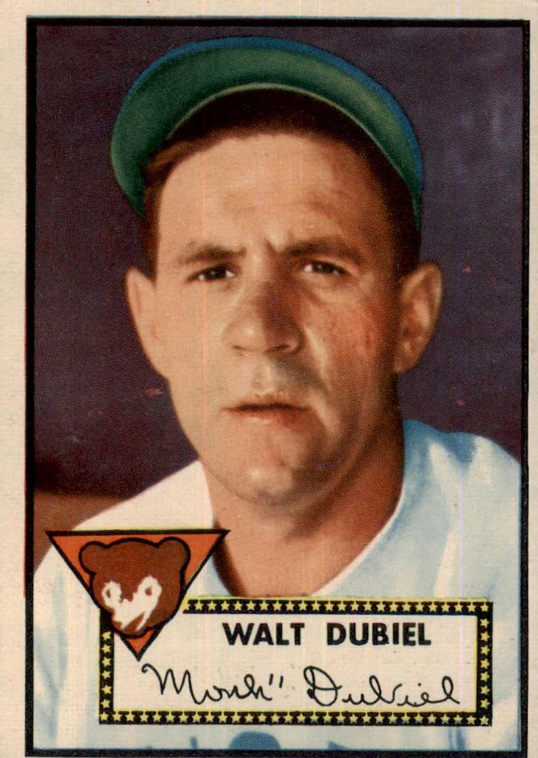 1952 Walt Dubiel #164
