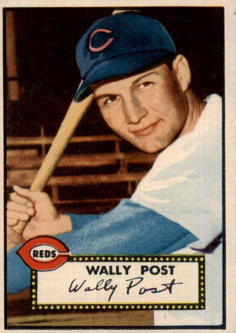 1952 Wally Post #151