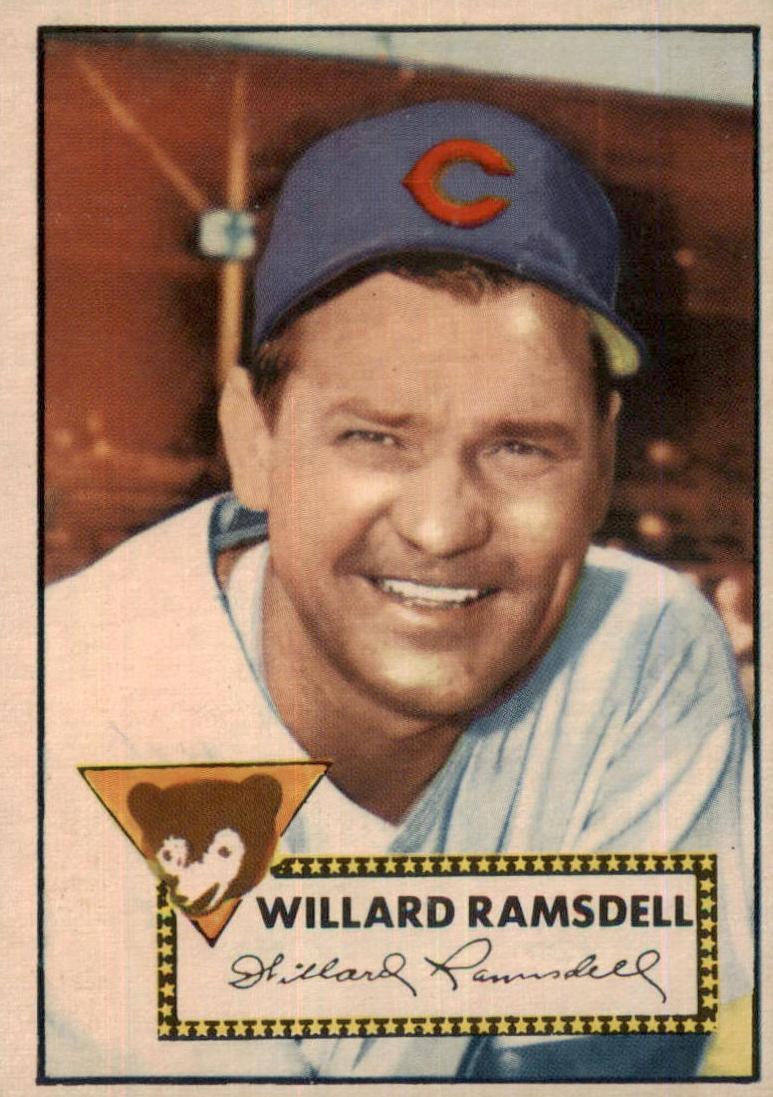 1952 Willard Ramsdel #114