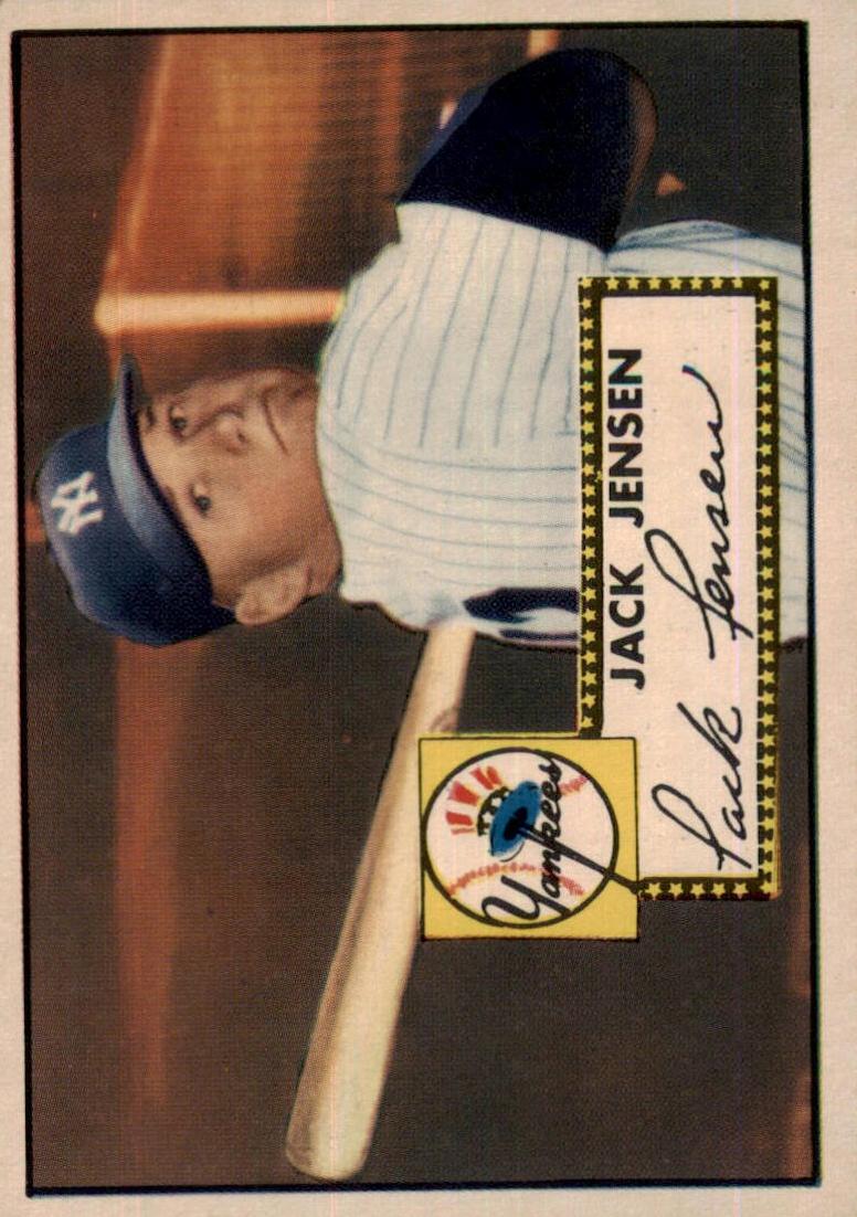 1952 Jackie Jensen #122