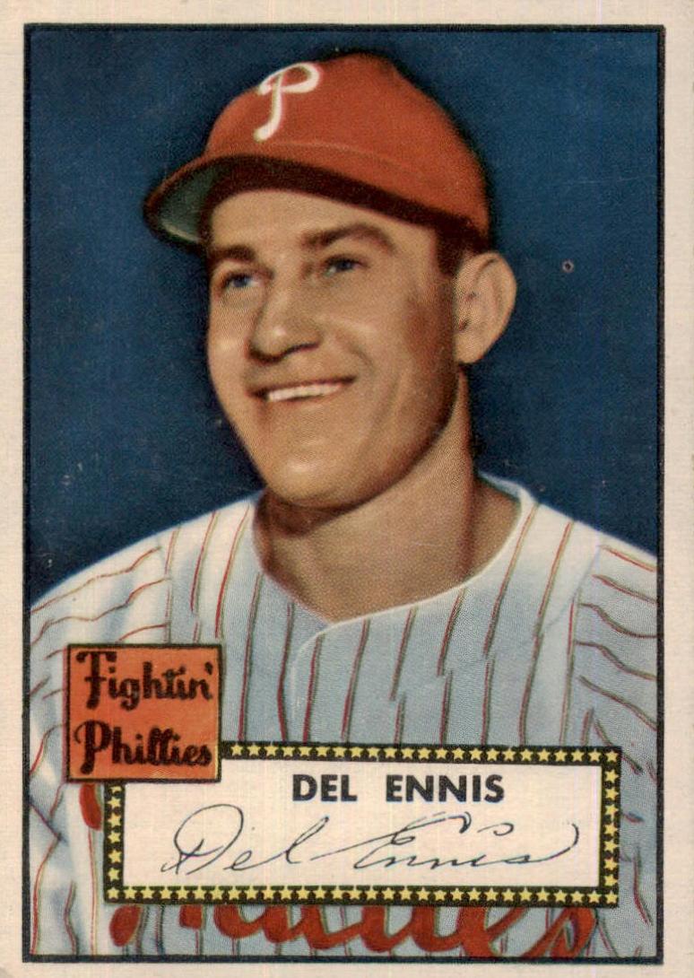 1952 Del Ennis #223