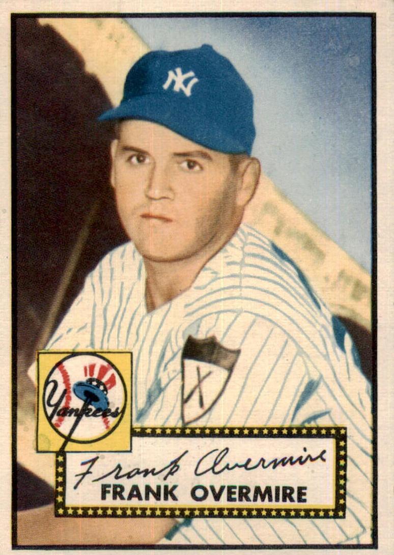 1952 Frank Overmire #155