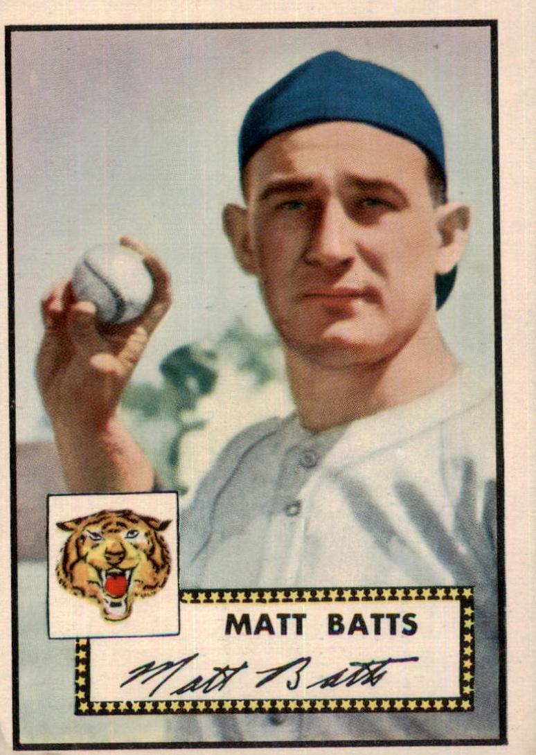 1952 Matt Batts #230