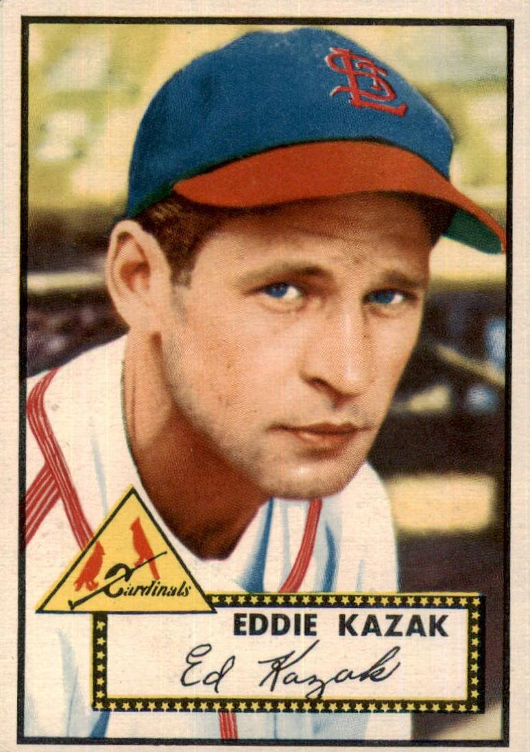 1952 Eddie Kazak #165