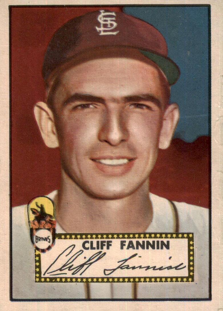 1952 Cliff Fannin #285