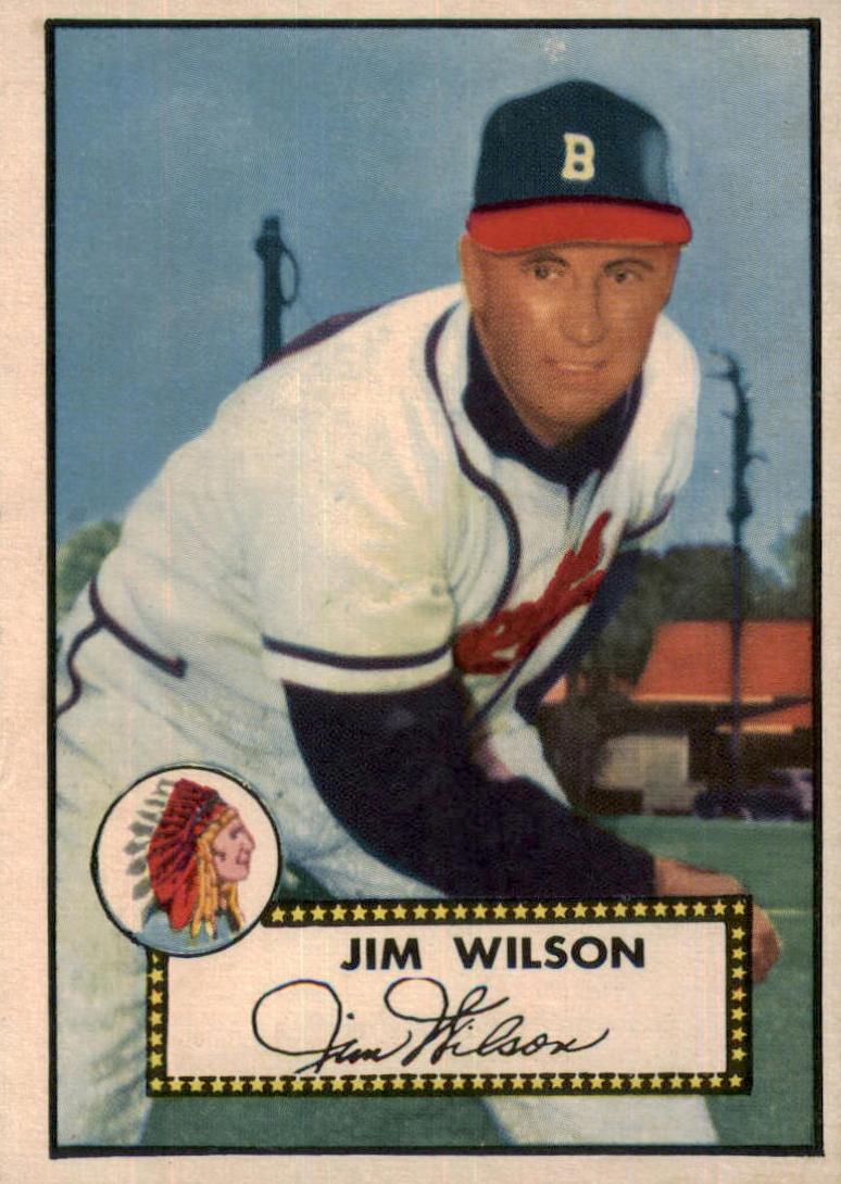 1952 Topps Jim Wilson #276 card