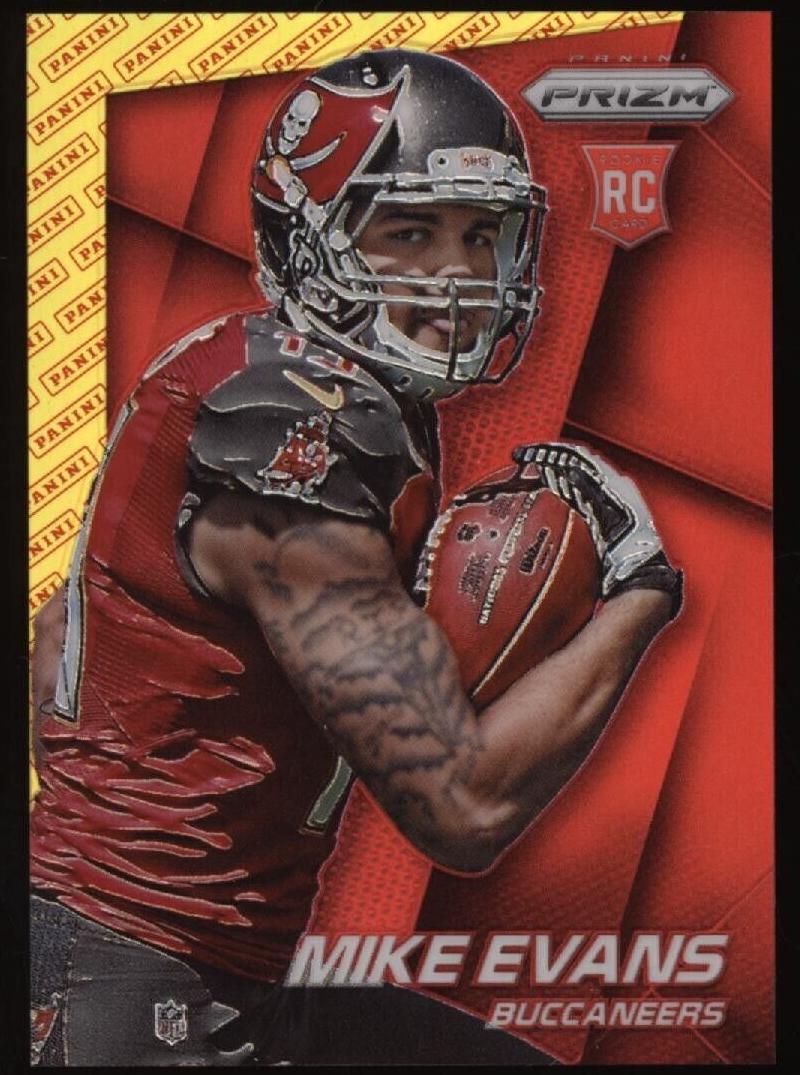 2014 Panini Prizm VARIATION 3-PRIZM #216 Mike Evans front