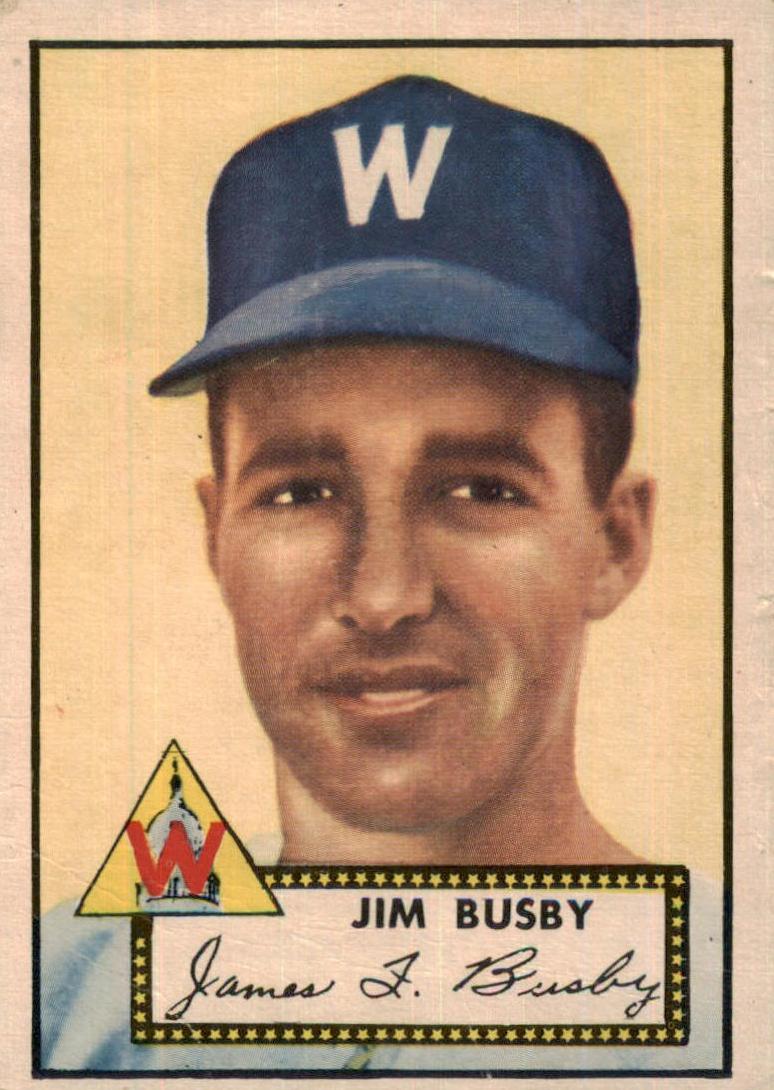 1952 Jim Busby #309