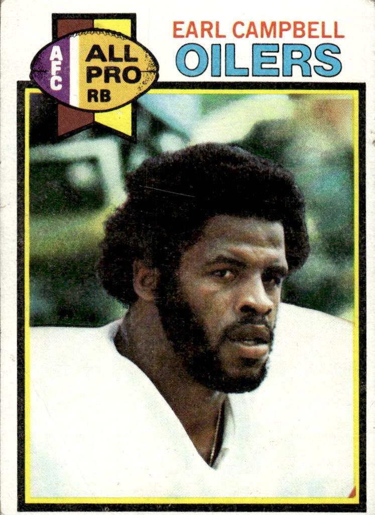 Earl Campbell 1979 Topps Football
