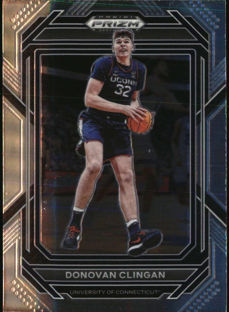 Donovan Clingan 2023 Prizm Draft Picks card