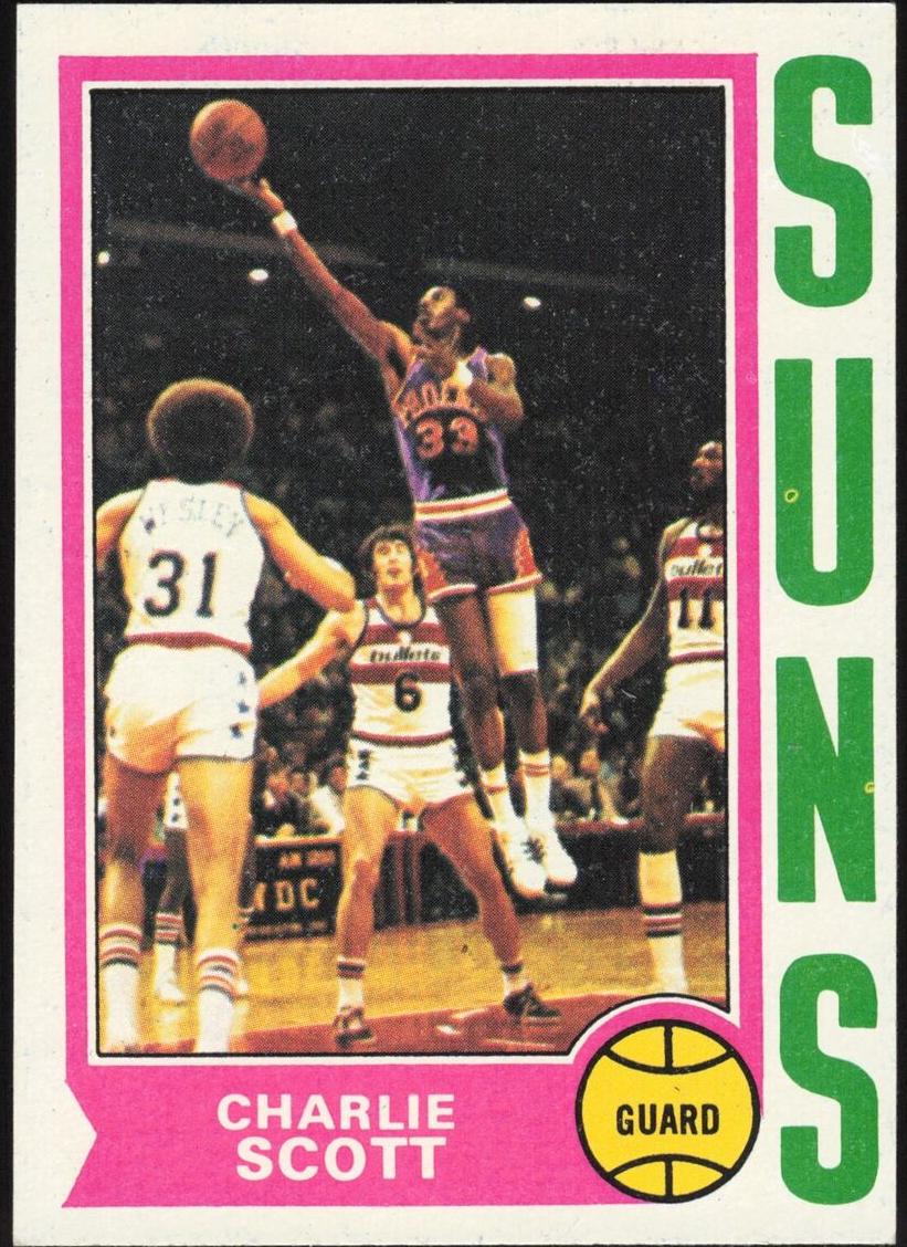 1974 Topps Charlie Scott #35 card