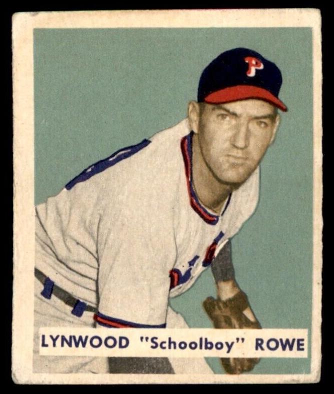 1949 Schoolboy Rowe #216