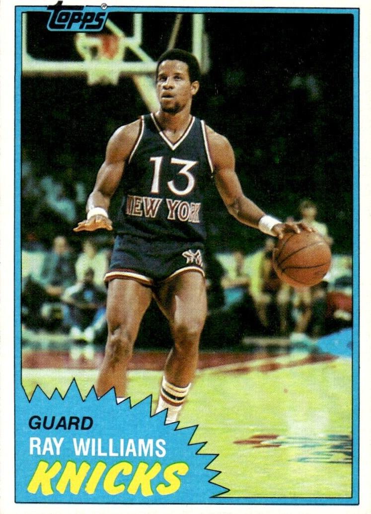 1981 Ray Williams #28