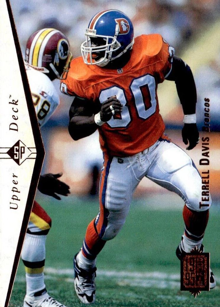 1995 Sp #130 Terrell Davis front