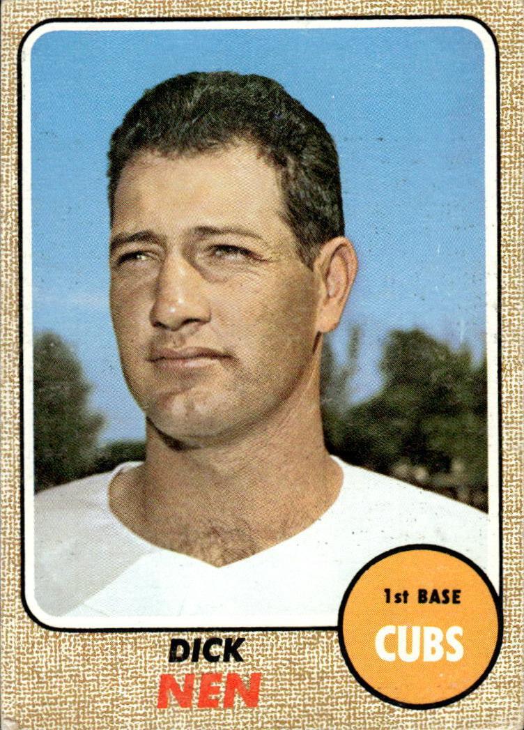 1968 Topps Dick Nen #591 card