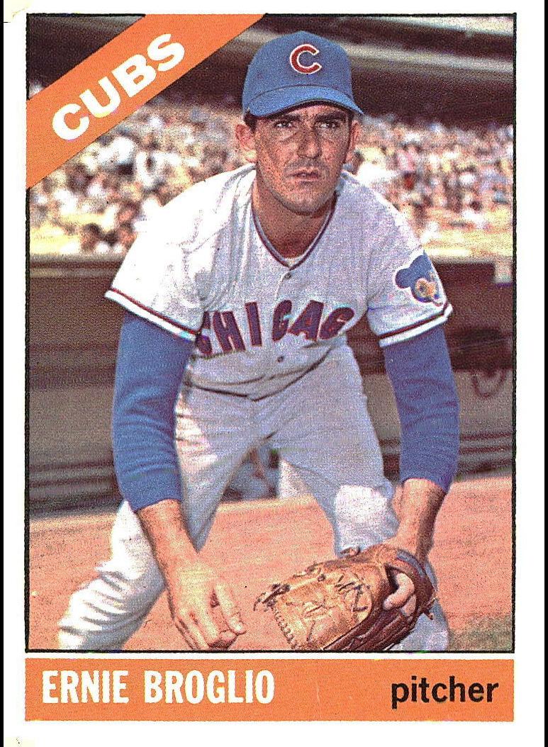 1966 Topps Ernie Broglio #423 card