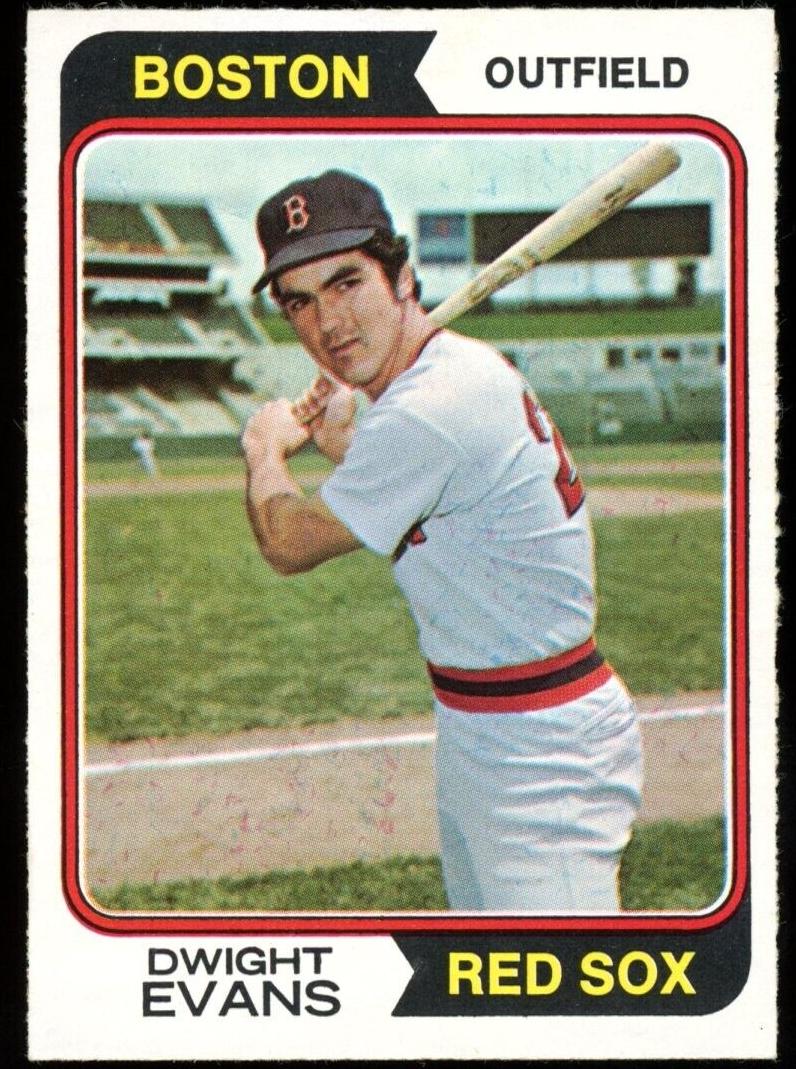 Dwight Evans 1974 Topps Baseball