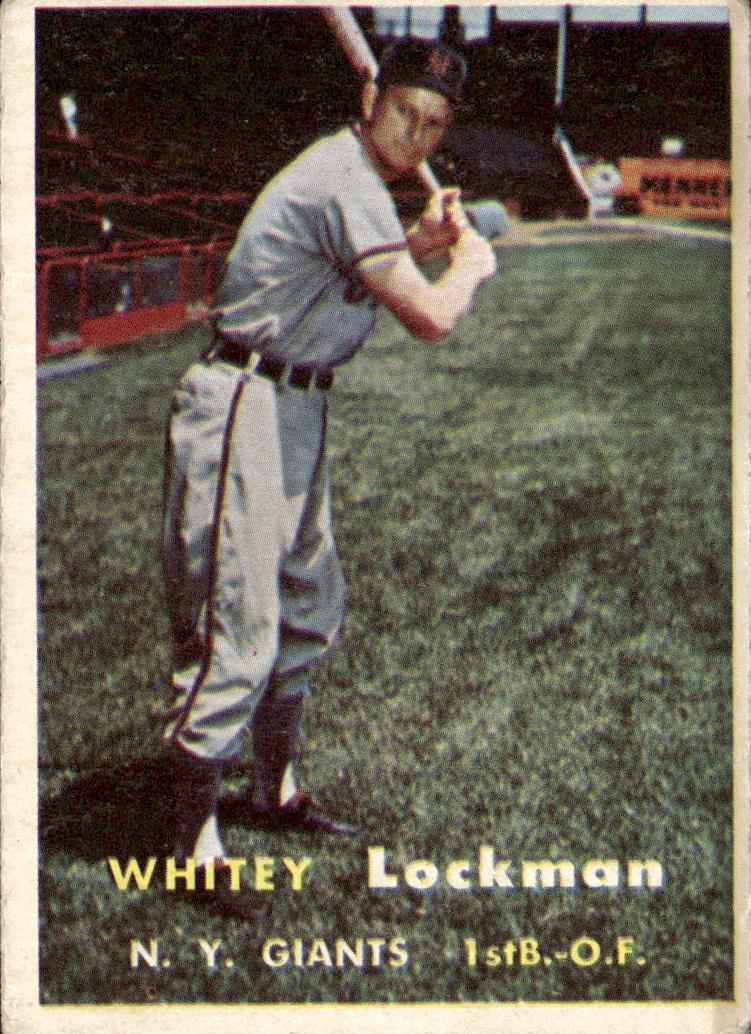 1957 Whitey Lockman #232