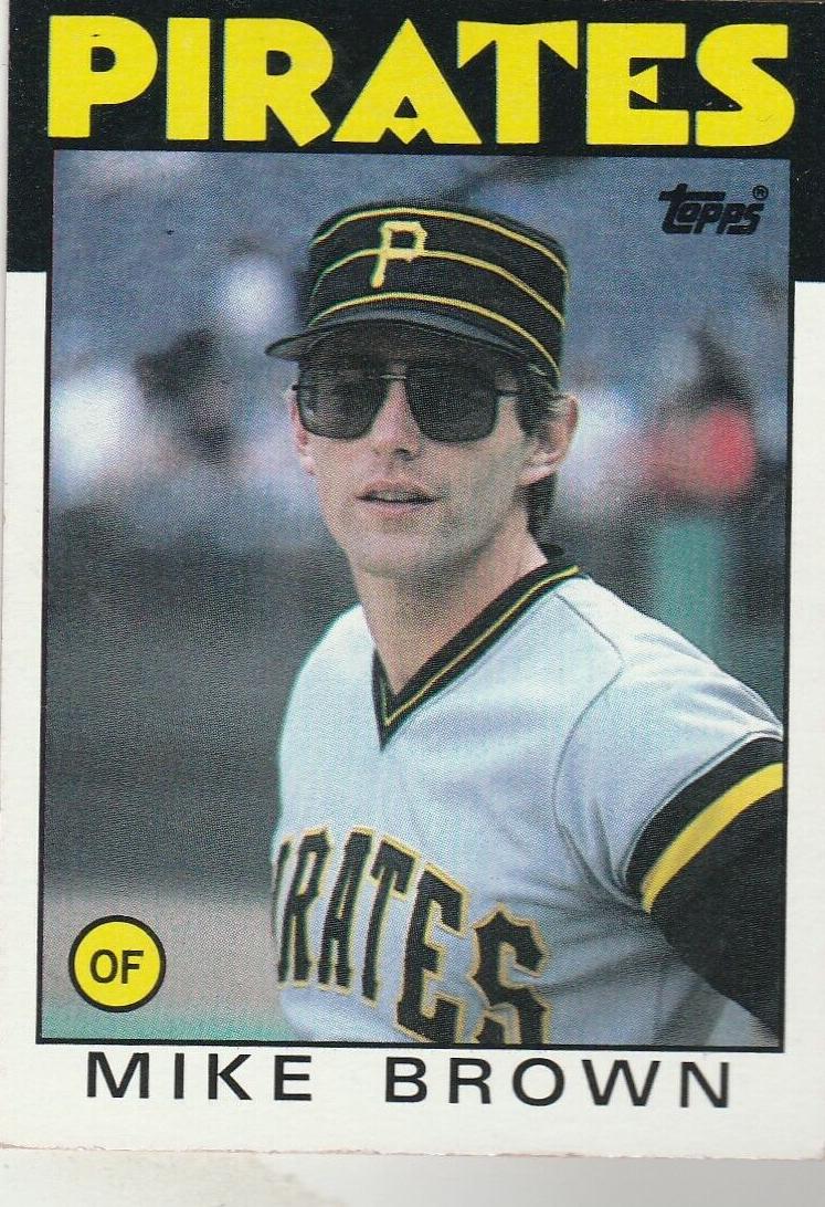 1986 Mike C. Brown #114