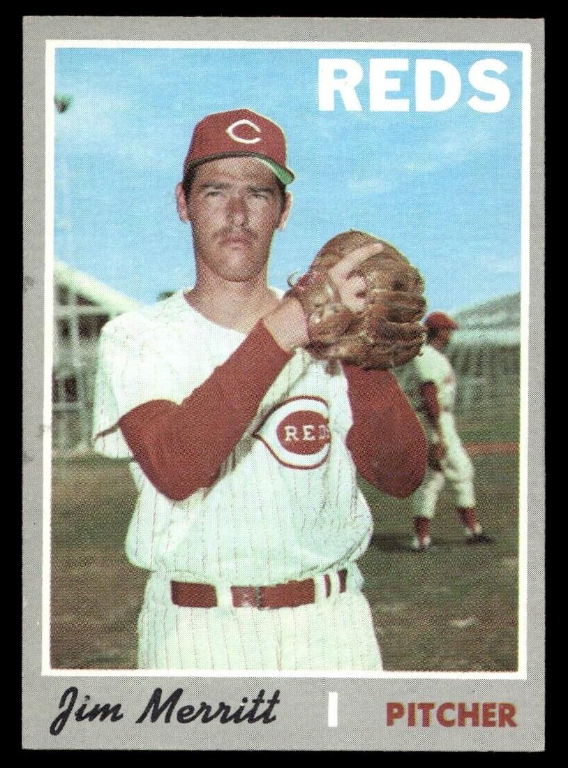 1970 Topps Jim Merritt #616 card