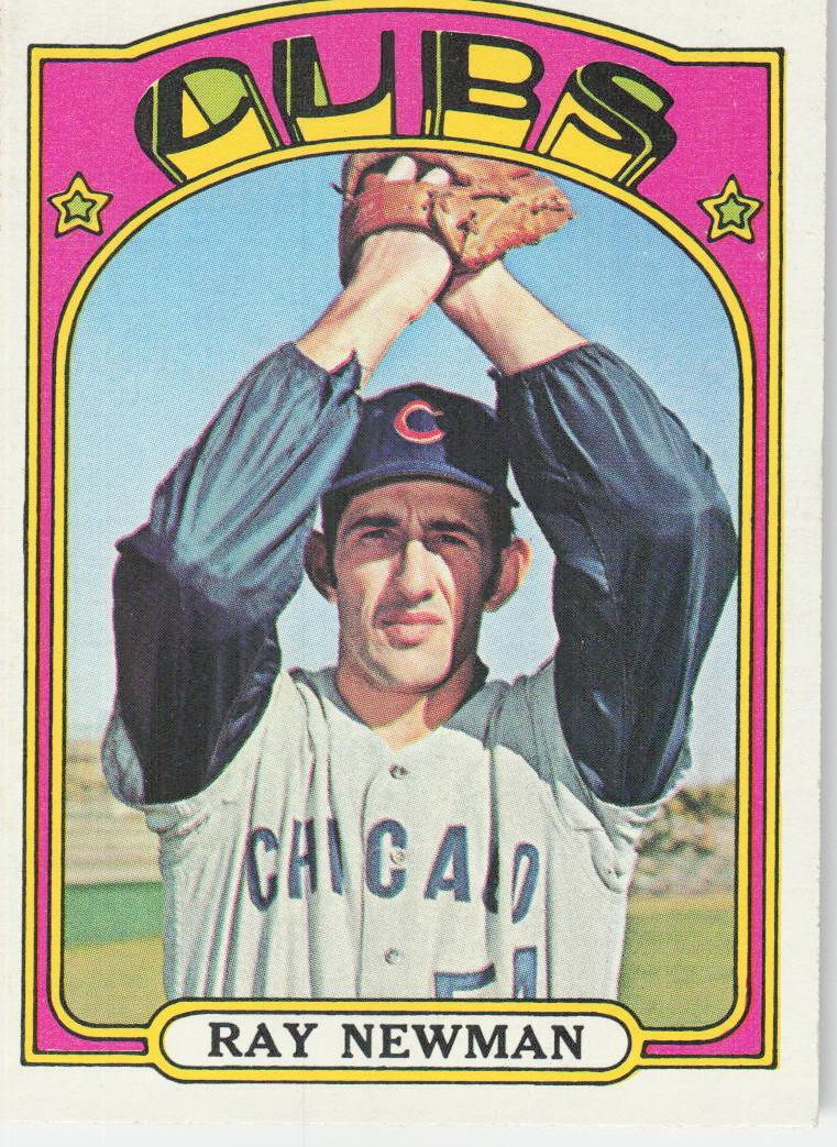 1972 Topps Ray Newman #667 card