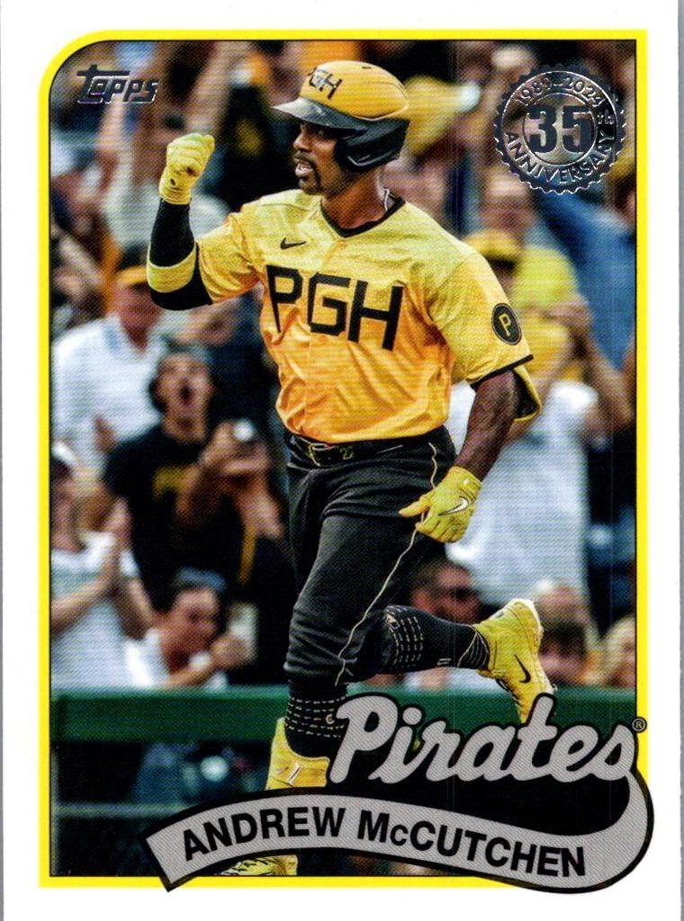 2024 Topps Andrew McCutchen [Blue] #89B-48 card