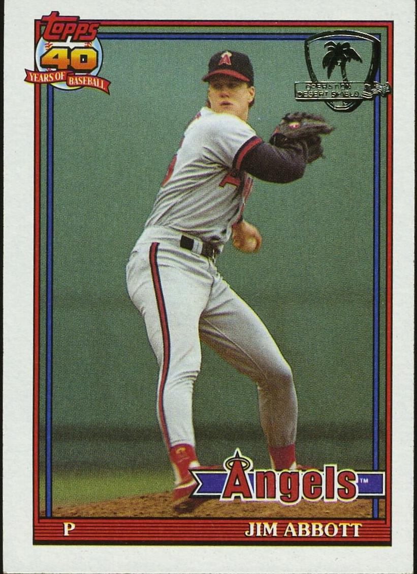 1991 Jim Abbott #285