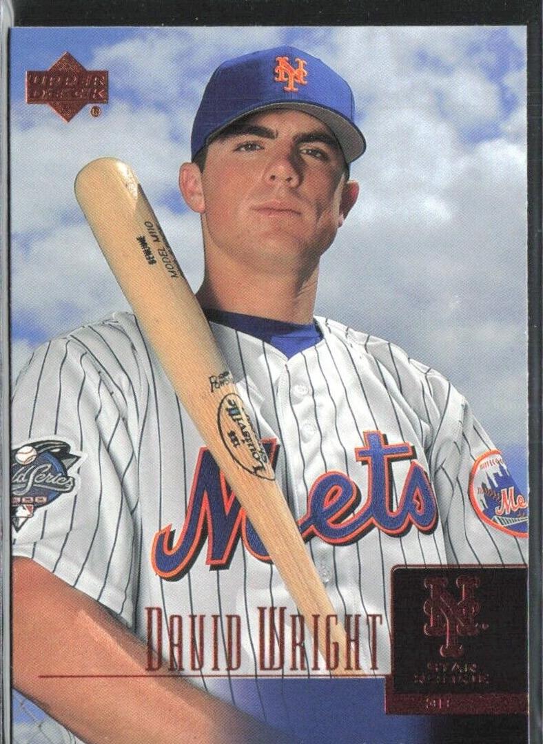 2001 Upper Deck Prospect Premieres David Wright #52 card