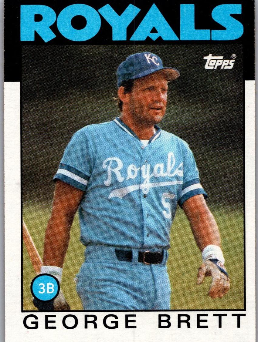 1986 George Brett #300