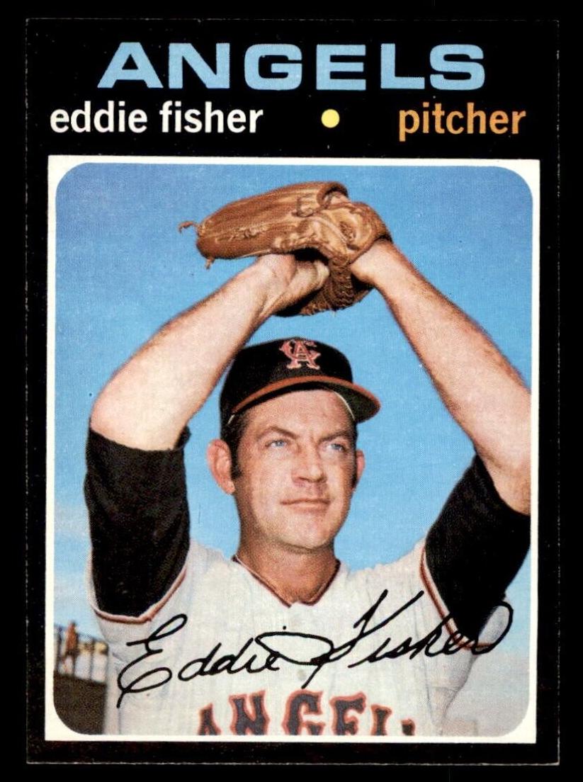 1971 Topps Eddie Fisher #631 card