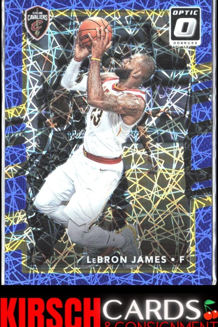 2017 LeBron James [Blue Velocity] #27