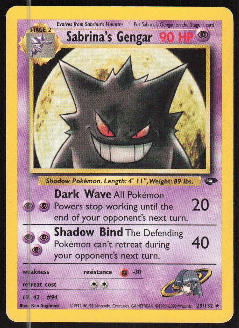 Sabrina's Gengar 2000 Pokemon Gym Challenge