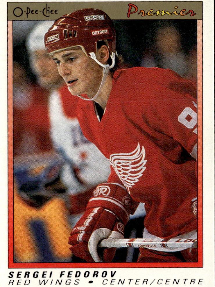 1990 O-Pee-Chee Premier Sergei Fedorov #30 card