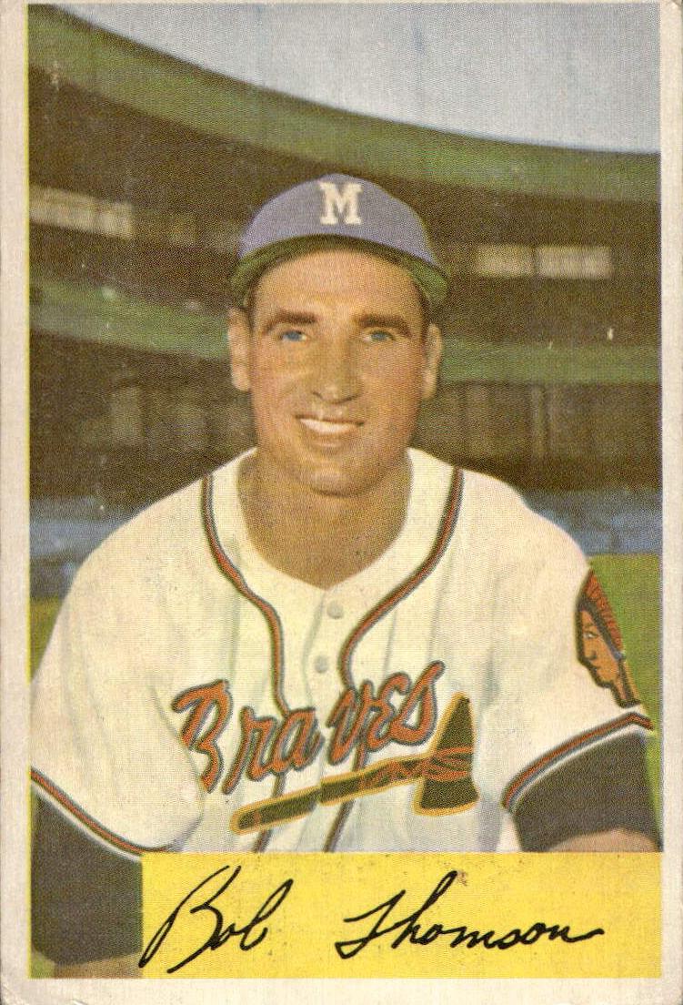 1954 Bobby Thomson #201