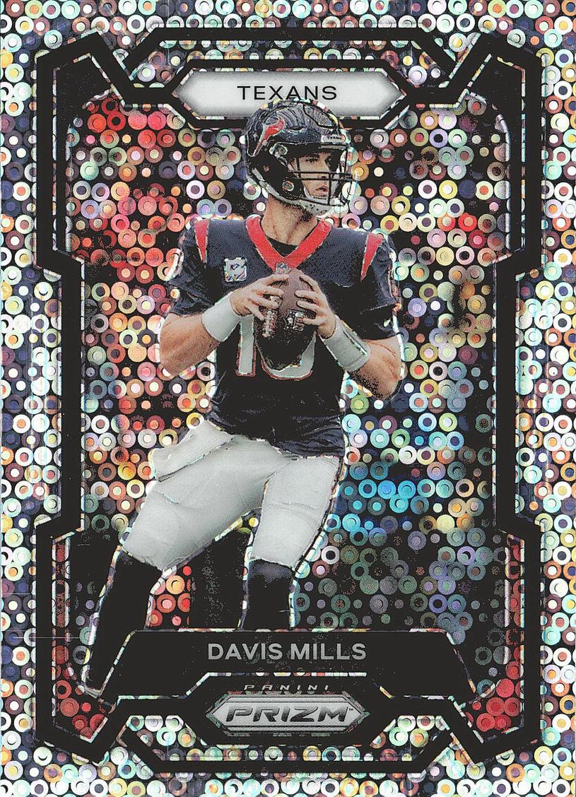Davis Mills 2023 Prizm Football card