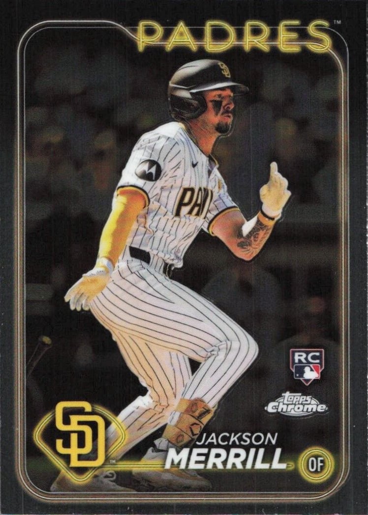 Jackson Merrill 2024 Topps Chrome Baseball